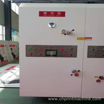 Canghai printing die cutting machine with stack